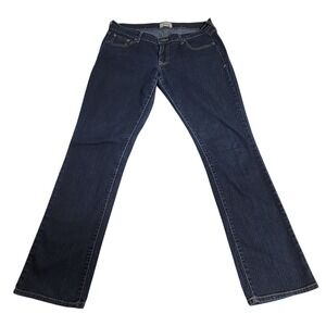 Old Navy Diva Bootcut Jeans Womens 10 Regular Dark Wash Blue Stretch Denim